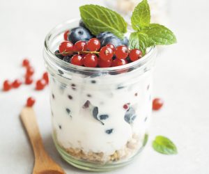 Yogurt Cup with fruit